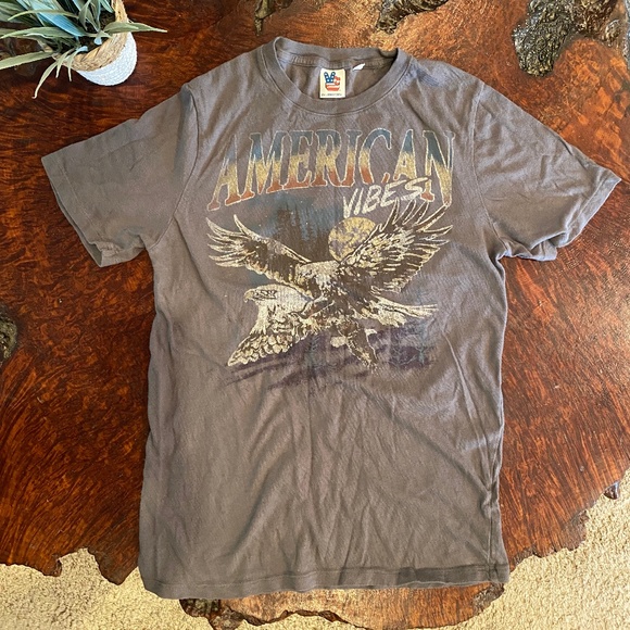 American Vibes Graphic Vintage Tee - Picture 1 of 3